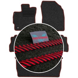 Toyota Prius Plus 7os 2012- Veliūriniai kilimėliai MAX-DYWANIK