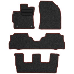 Toyota Prius Plus 7os 2012- Veliūriniai kilimėliai MAX-DYWANIK