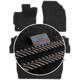 Toyota Prius Plus 7os 2012- Veliūriniai kilimėliai MAX-DYWANIK