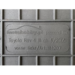 Toyota Rav4 III 2006-2012 Guminiai kilimėliai MOTOHOBBY 181207