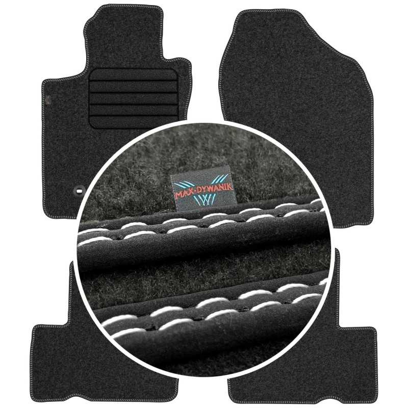 Toyota Rav4 III 5D 2006-2012 Veliūriniai kilimėliai MAX-DYWANIK