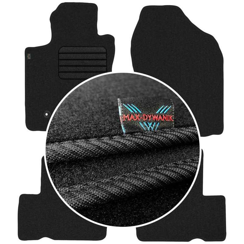 Toyota Rav4 III 5D 2006-2012 Veliūriniai kilimėliai MAX-DYWANIK