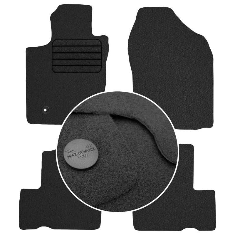 Toyota Rav4 III 5D 2006-2012 Veliūriniai kilimėliai MAX-DYWANIK