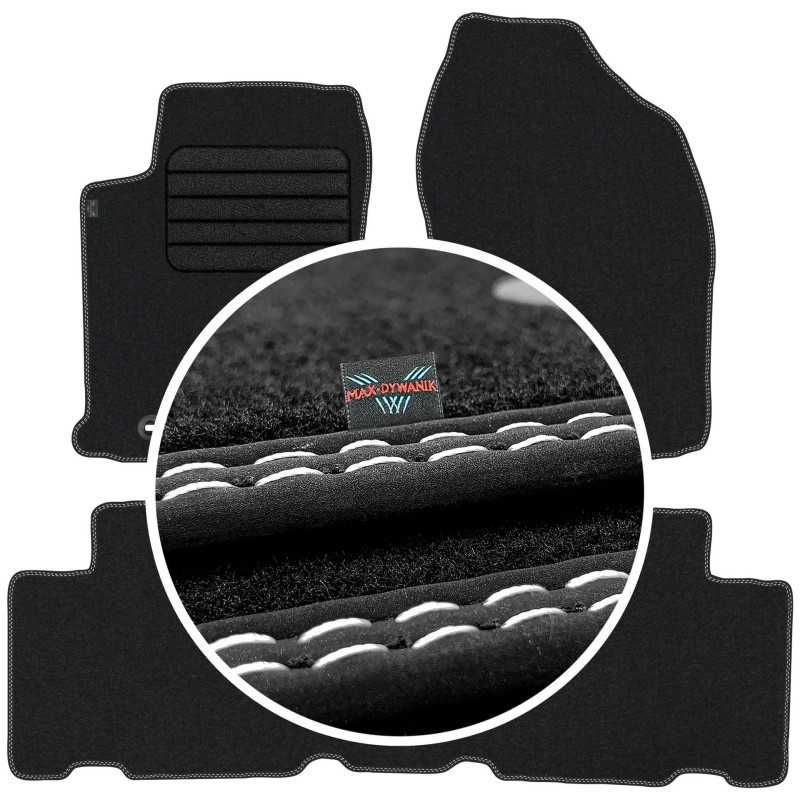 Toyota Rav4 IV 5D 2013-2019 Veliūriniai kilimėliai MAX-DYWANIK