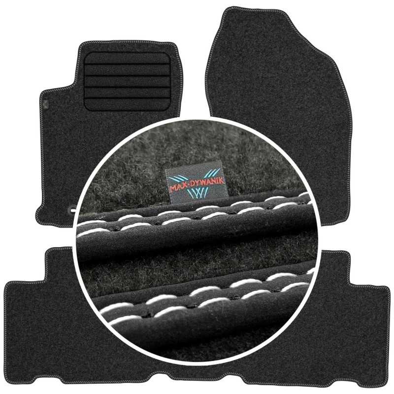 Toyota Rav4 IV 5D 2013-2019 Veliūriniai kilimėliai MAX-DYWANIK