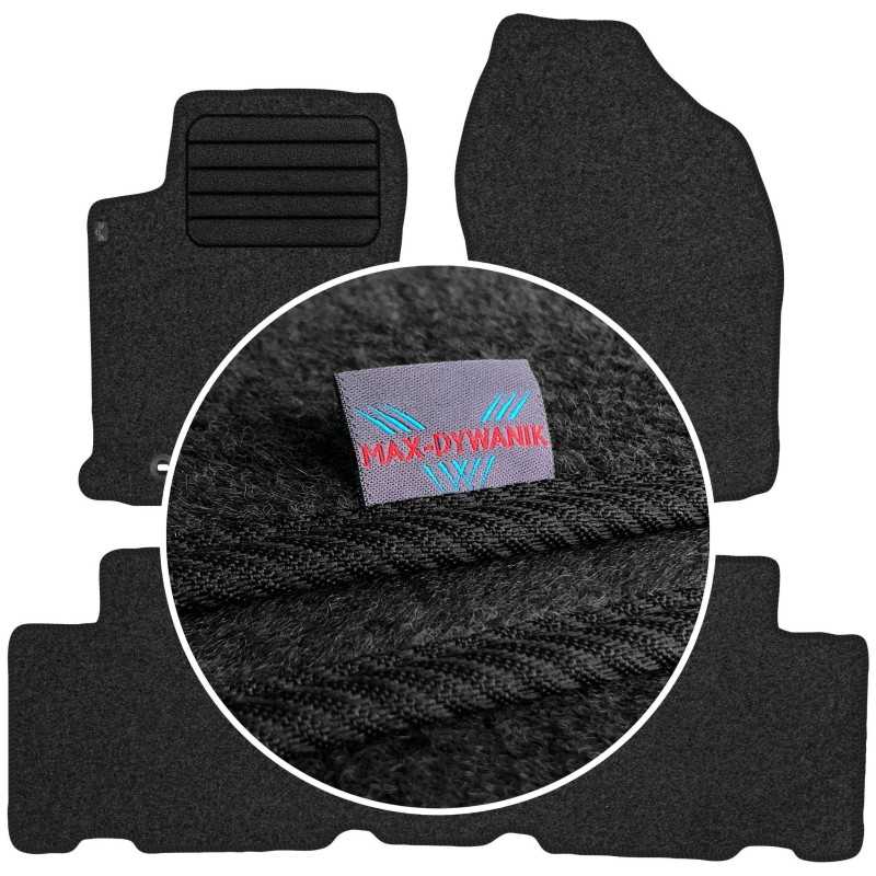 Toyota Rav4 IV 5D 2013-2019 Veliūriniai kilimėliai MAX-DYWANIK