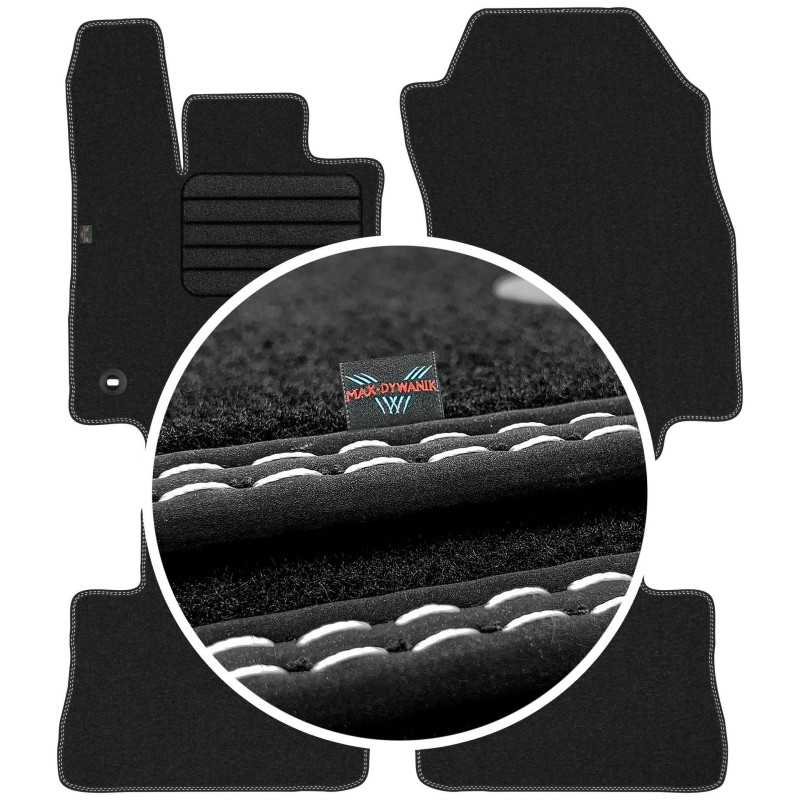 Toyota Rav4 V 2019- (automatinė pavarų dėžė) Veliūriniai kilimėliai MAX-DYWANIK
