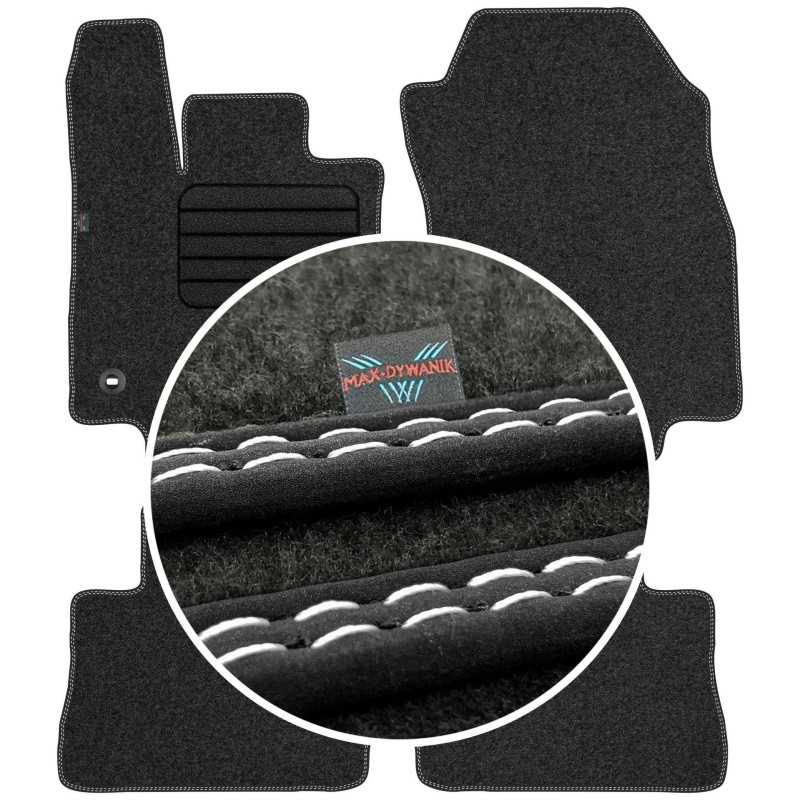 Toyota Rav4 V 2019- (automatinė pavarų dėžė) Veliūriniai kilimėliai MAX-DYWANIK