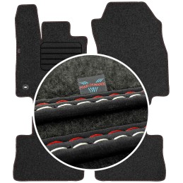 Toyota Rav4 V 2019- (automatinė pavarų dėžė) Veliūriniai kilimėliai MAX-DYWANIK