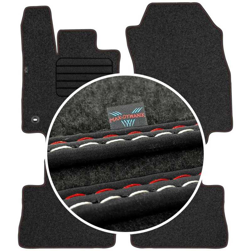 Toyota Rav4 V 2019- (automatinė pavarų dėžė) Veliūriniai kilimėliai MAX-DYWANIK