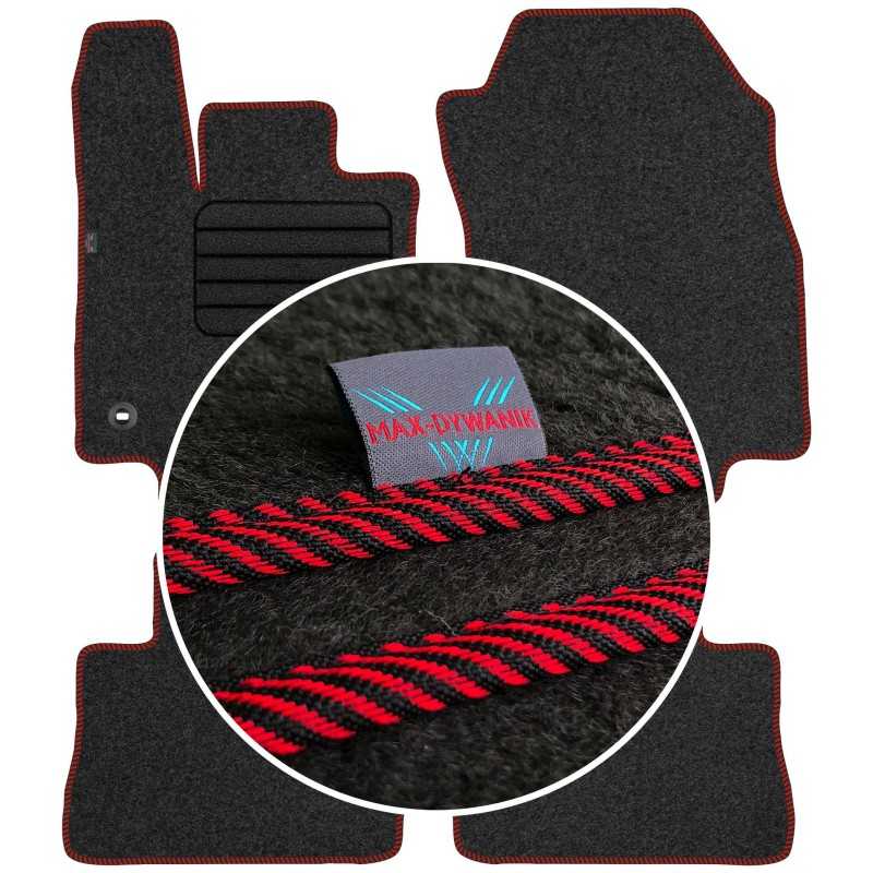 Toyota Rav4 V 2019- (automatinė pavarų dėžė) Veliūriniai kilimėliai MAX-DYWANIK