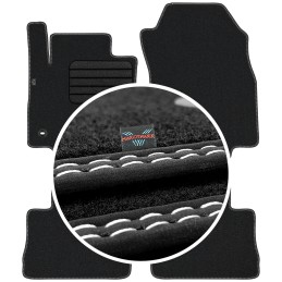 Toyota Rav4 V 2019- (mechaninė) Veliūriniai kilimėliai MAX-DYWANIK