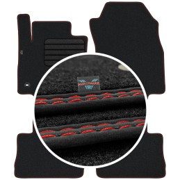 Toyota Rav4 V 2019- (mechaninė) Veliūriniai kilimėliai MAX-DYWANIK