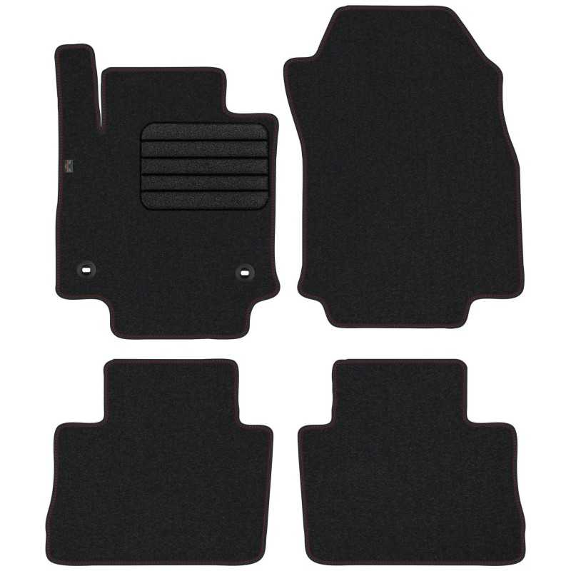 Toyota Rav4 V 2019- (mechaninė) Veliūriniai kilimėliai MAX-DYWANIK