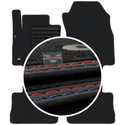 Toyota Rav4 V 2019- (mechaninė) Veliūriniai kilimėliai MAX-DYWANIK