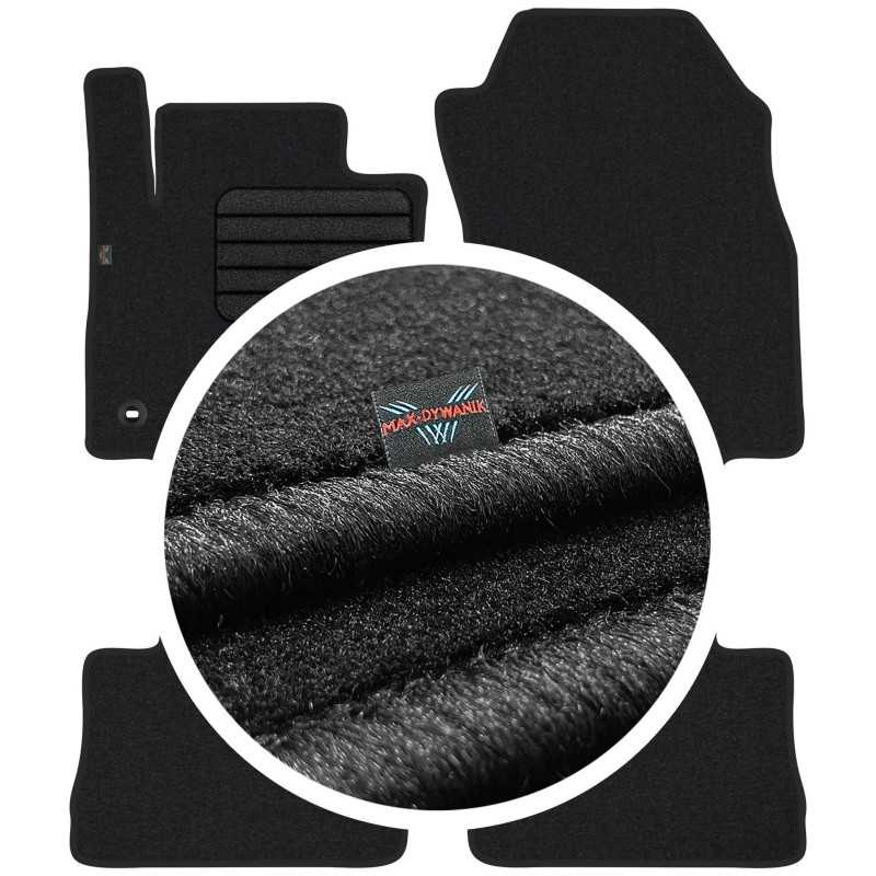 Toyota Rav4 V 2019- (mechaninė) Veliūriniai kilimėliai MAX-DYWANIK