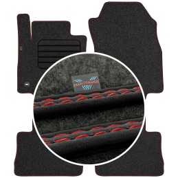 Toyota Rav4 V 2019- (mechaninė) Veliūriniai kilimėliai MAX-DYWANIK