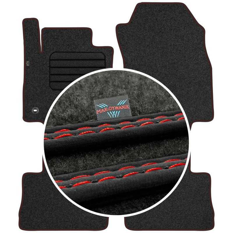Toyota Rav4 V 2019- (mechaninė) Veliūriniai kilimėliai MAX-DYWANIK