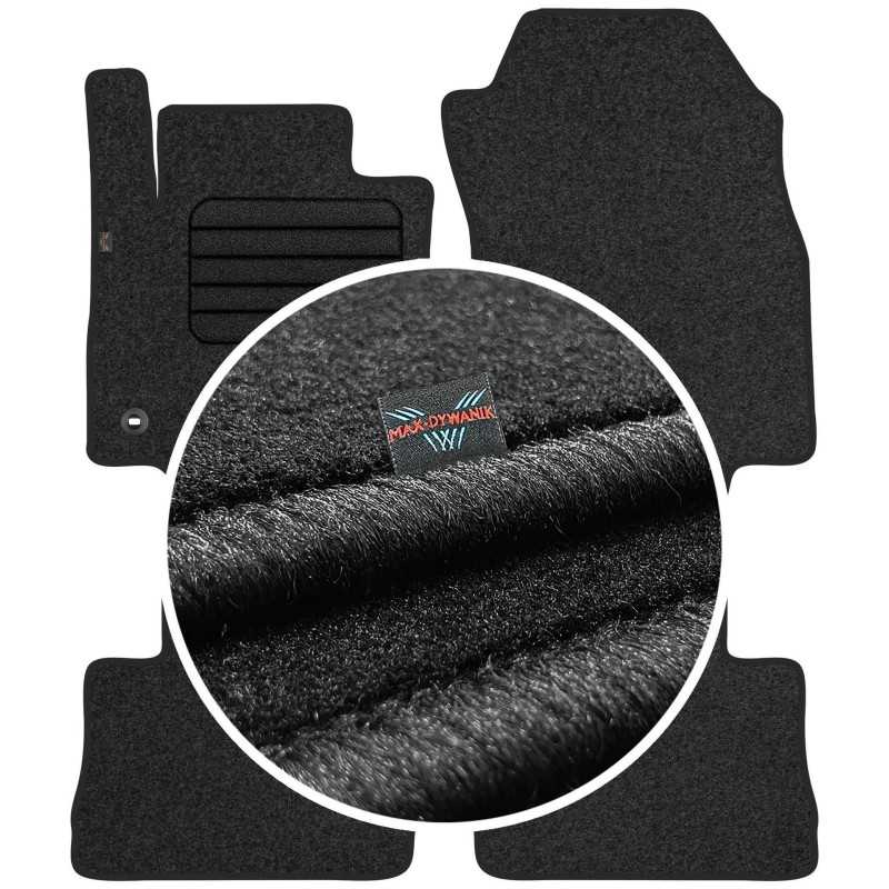 Toyota Rav4 V 2019- (mechaninė) Veliūriniai kilimėliai MAX-DYWANIK