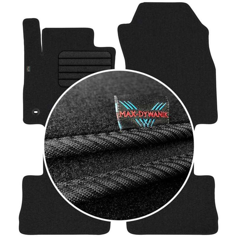 Toyota Rav4 V 2019- (mechaninė) Veliūriniai kilimėliai MAX-DYWANIK