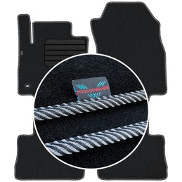 Toyota Rav4 V 2019- (mechaninė) Veliūriniai kilimėliai MAX-DYWANIK