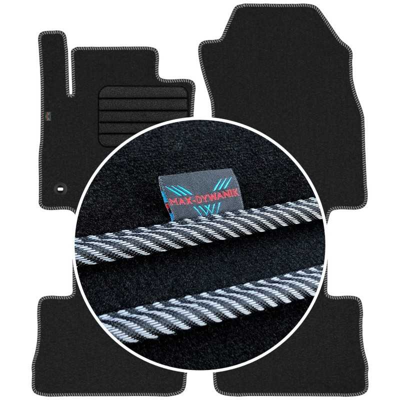 Toyota Rav4 V 2019- (mechaninė) Veliūriniai kilimėliai MAX-DYWANIK