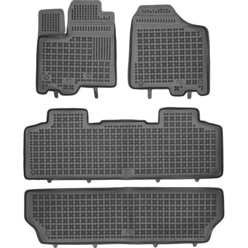 Toyota SIENNA III 7 vietų 2010- Guminiai kilimėliai REZAW 201439