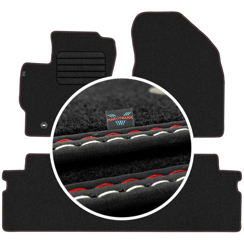 Toyota Verso 5os 2009-2018 Veliūriniai kilimėliai MAX-DYWANIK