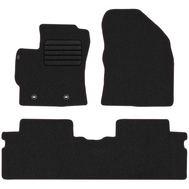 Toyota Verso 5os 2009-2018 Veliūriniai kilimėliai MAX-DYWANIK