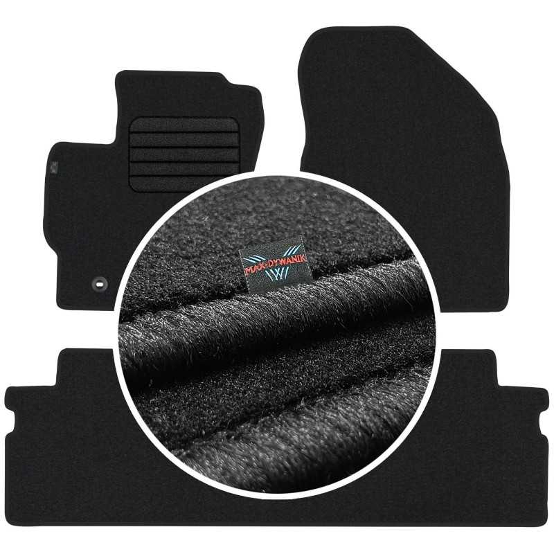 Toyota Verso 5os 2009-2018 Veliūriniai kilimėliai MAX-DYWANIK