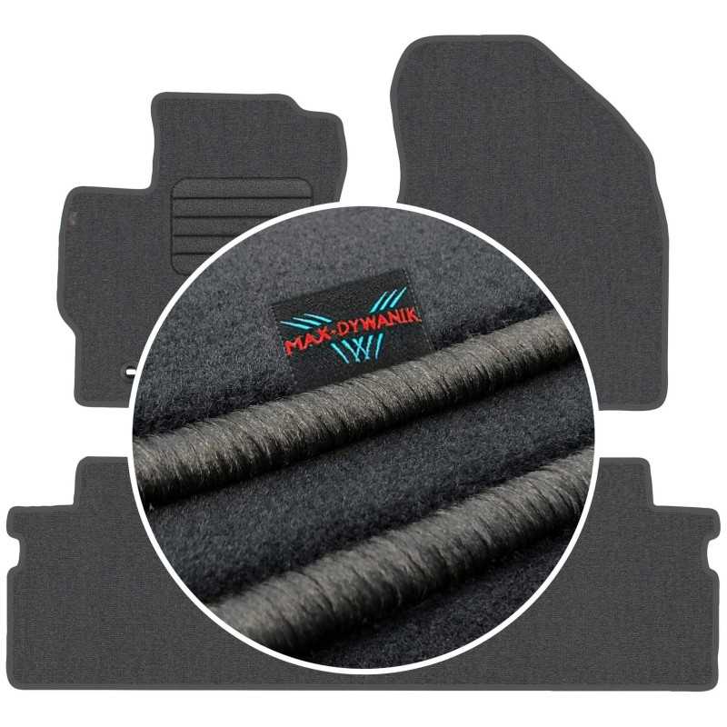 Toyota Verso 5os 2009-2018 Veliūriniai kilimėliai MAX-DYWANIK