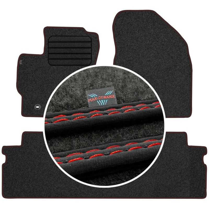 Toyota Verso 5os 2009-2018 Veliūriniai kilimėliai MAX-DYWANIK