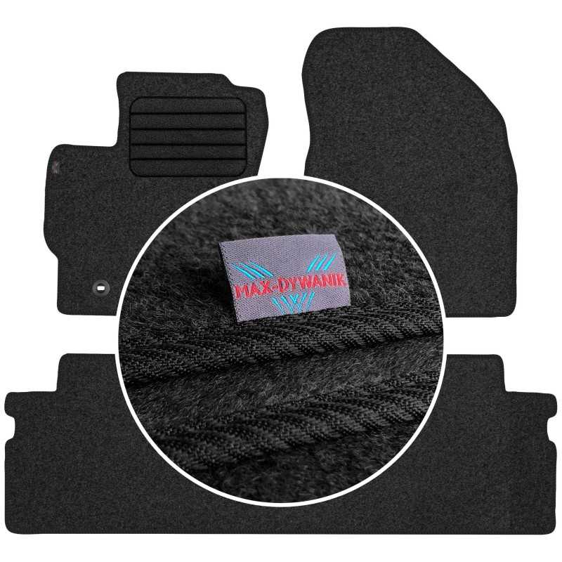 Toyota Verso 5os 2009-2018 Veliūriniai kilimėliai MAX-DYWANIK