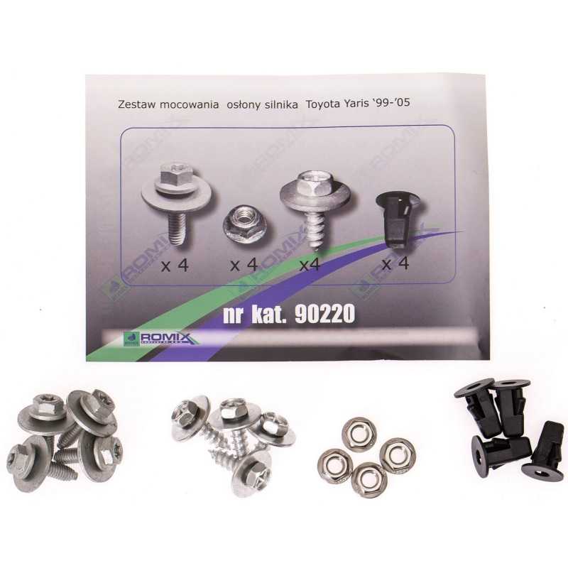 Toyota Yaris I 1995-2005 Variklio dangtelio laikikliai ROMIX 90220