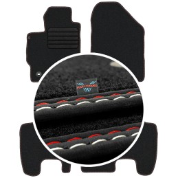 Toyota Yaris II 2005-2011 Veliūriniai kilimėliai MAX-DYWANIK