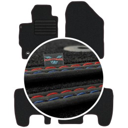 Toyota Yaris II 2005-2011 Veliūriniai kilimėliai MAX-DYWANIK