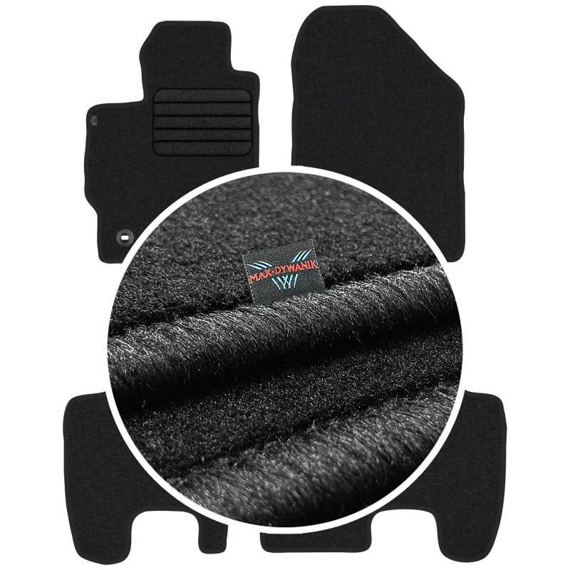 Toyota Yaris II 2005-2011 Veliūriniai kilimėliai MAX-DYWANIK