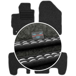 Toyota Yaris II 2005-2011 Veliūriniai kilimėliai MAX-DYWANIK