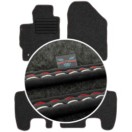 Toyota Yaris II 2005-2011 Veliūriniai kilimėliai MAX-DYWANIK