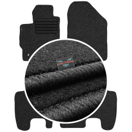 Toyota Yaris II 2005-2011 Veliūriniai kilimėliai MAX-DYWANIK