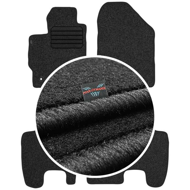 Toyota Yaris II 2005-2011 Veliūriniai kilimėliai MAX-DYWANIK