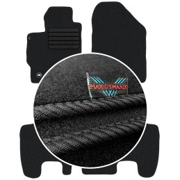 Toyota Yaris II 2005-2011 Veliūriniai kilimėliai MAX-DYWANIK
