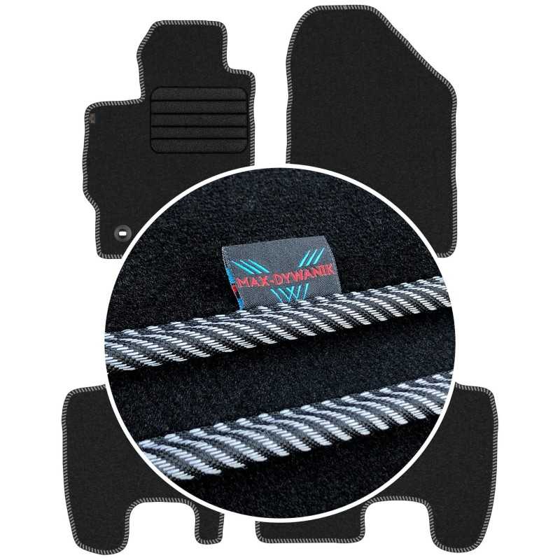 Toyota Yaris II 2005-2011 Veliūriniai kilimėliai MAX-DYWANIK