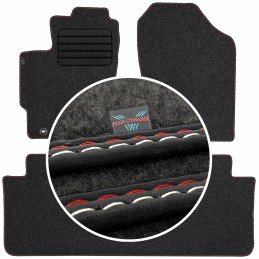 Toyota Yaris III 2011-2019 Veliūriniai kilimėliai MAX-DYWANIK