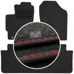 Toyota Yaris III 2011-2019 Veliūriniai kilimėliai MAX-DYWANIK