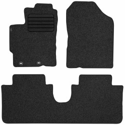 Toyota Yaris III 2011-2019 Veliūriniai kilimėliai MAX-DYWANIK