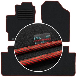 Toyota Yaris III 2011-2019 Veliūriniai kilimėliai MAX-DYWANIK