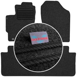 Toyota Yaris III 2011-2019 Veliūriniai kilimėliai MAX-DYWANIK