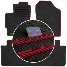 Toyota Yaris III 2011-2019 Veliūriniai kilimėliai MAX-DYWANIK