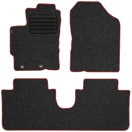 Toyota Yaris III 2011-2019 Veliūriniai kilimėliai MAX-DYWANIK